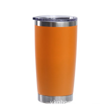 Custom Outdoor Insulated Thermal Vacuum 20oz Tumbler Stainless Steel Travel Beer Coffee Tumbler Cups with lid